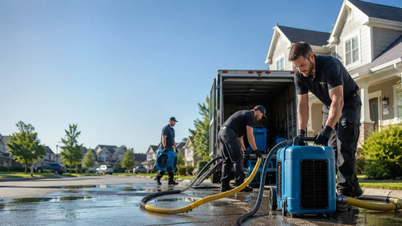 Water Damage Mitigation in Concrete, WA